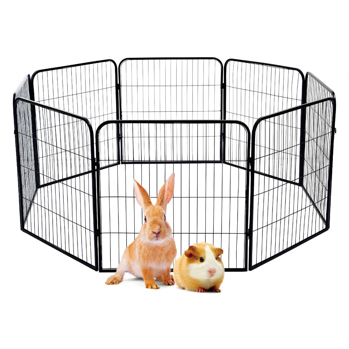 Anko Pet Enclosure Durable - Black / Suitable for Small Animals