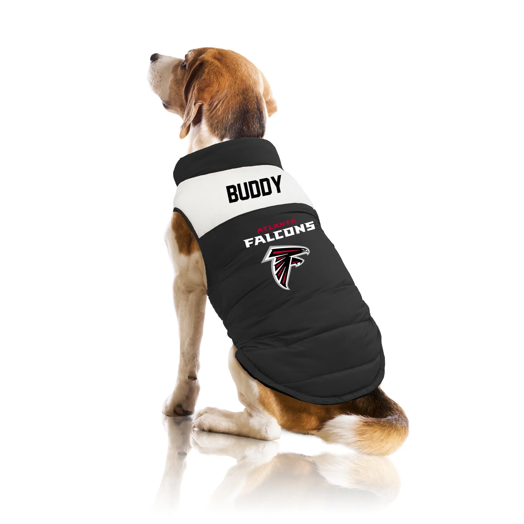 Atlanta Falcons Custom Pet Parka Puff Vest