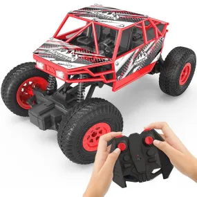 ATV RC Car with Nitro Boost | 2WD Rock Crawler | C-Type USB Rechargeable Duster RC Car (2 Wheel Drive)