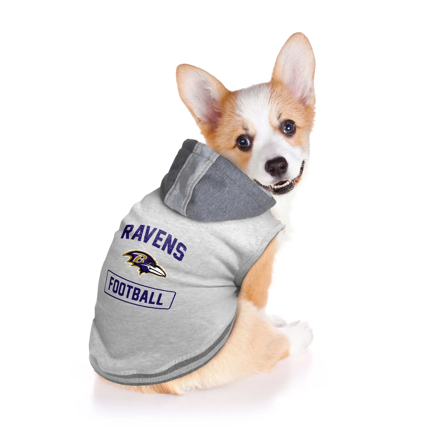 Baltimore Ravens Pet Hooded Crewneck