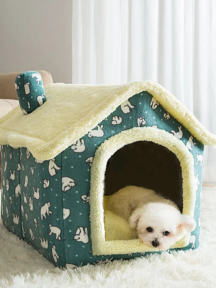 Breathable Cozy Warm Plush Pet House