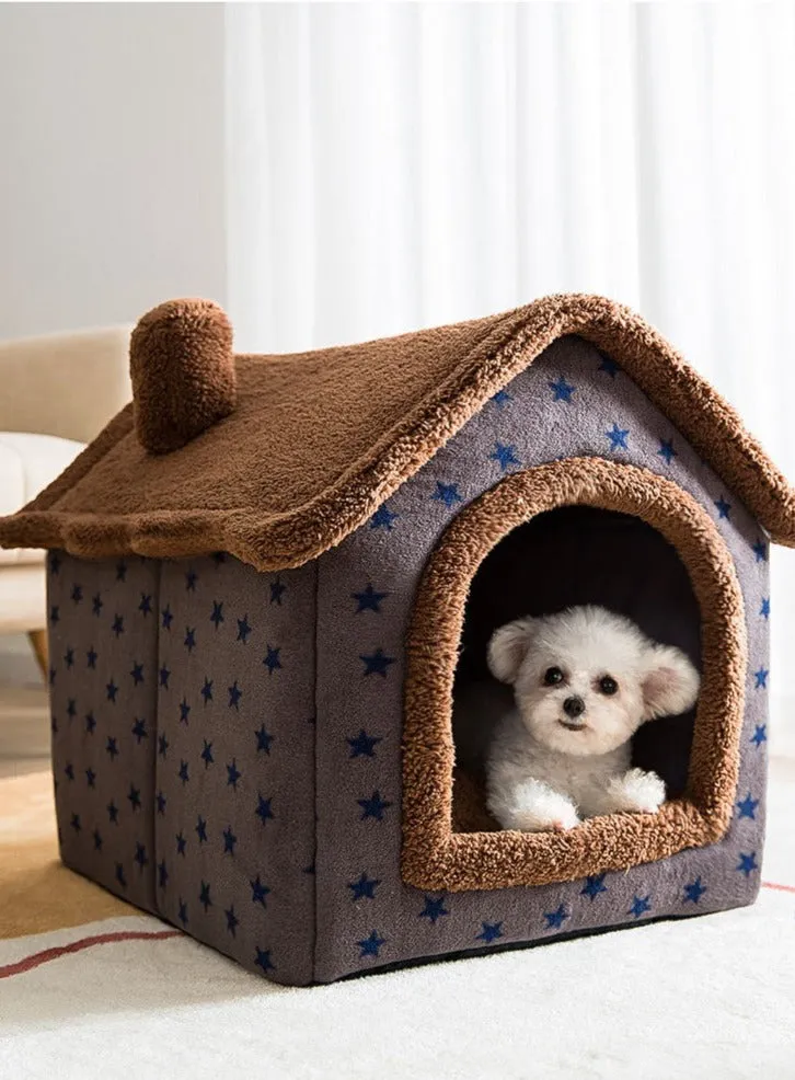 Breathable Cozy Warm Plush Pet House