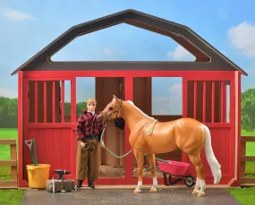 Breyer - Two-Stall Wood Barn