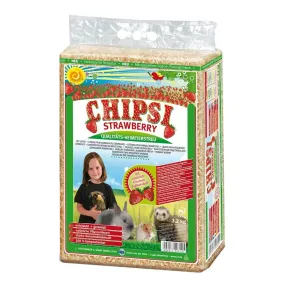 Chipsi Strawberry Softwood Small Animal Bedding 3.2kg