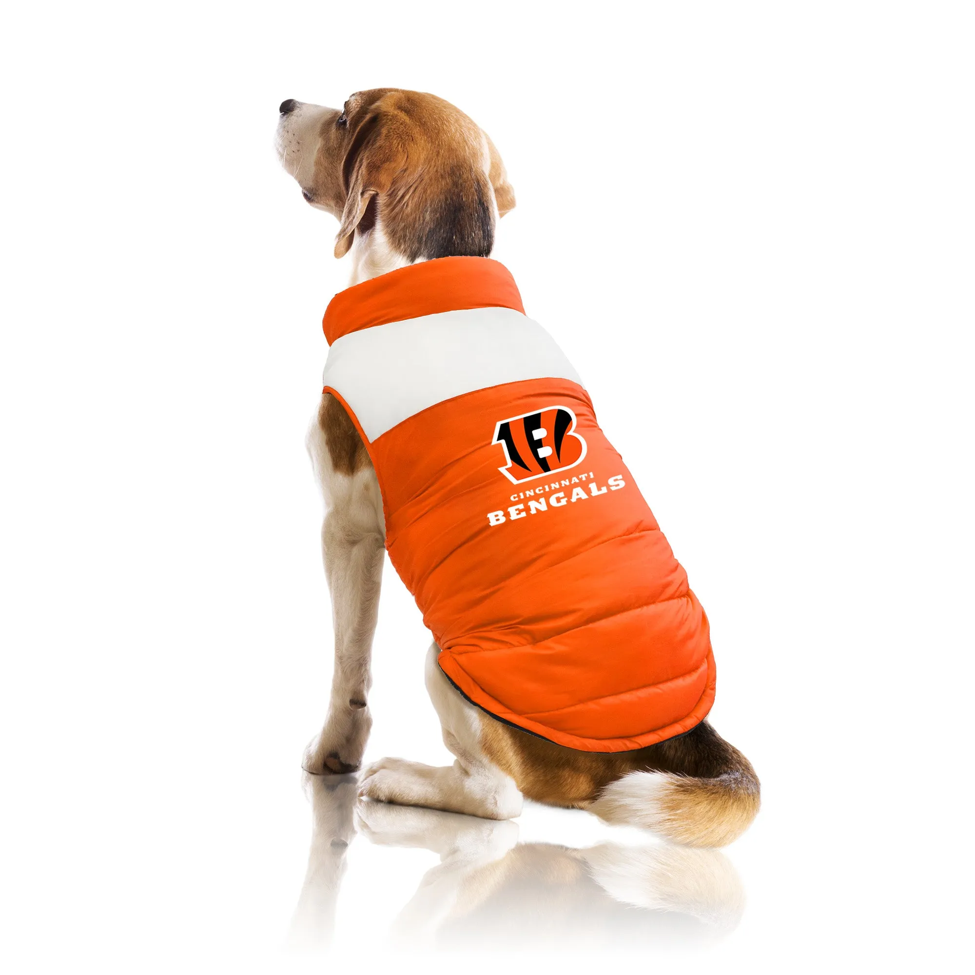 Cincinnati Bengals Pet Parka Puff Vest