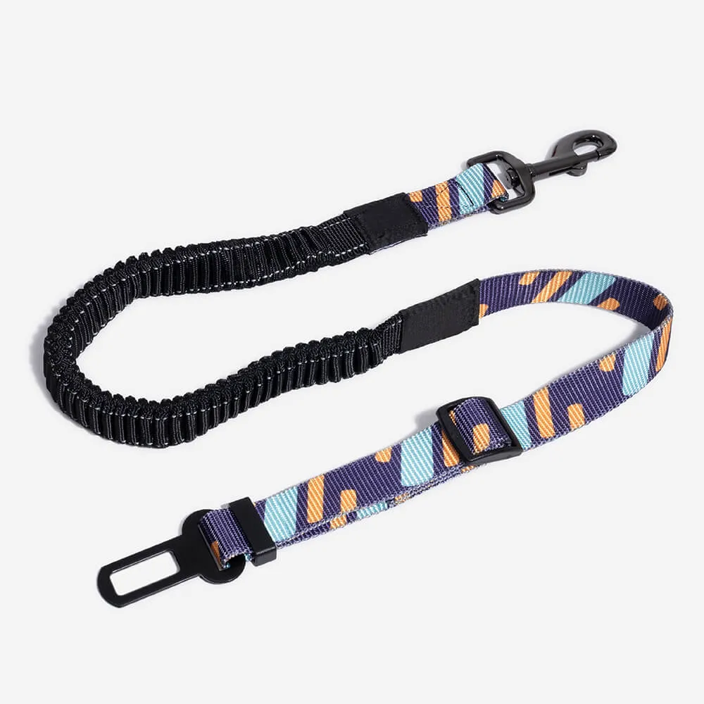 Colorful Buffer Adjustable Cool Dog Accessories Car Seat Belt