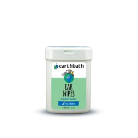 Earthbath Ear Wipes for Dogs and Cats