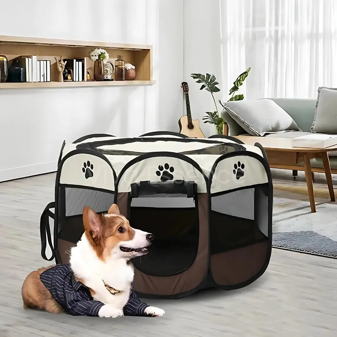 Foldable Pet playground- Indoor/Outdoor Pet Tent & Shelter