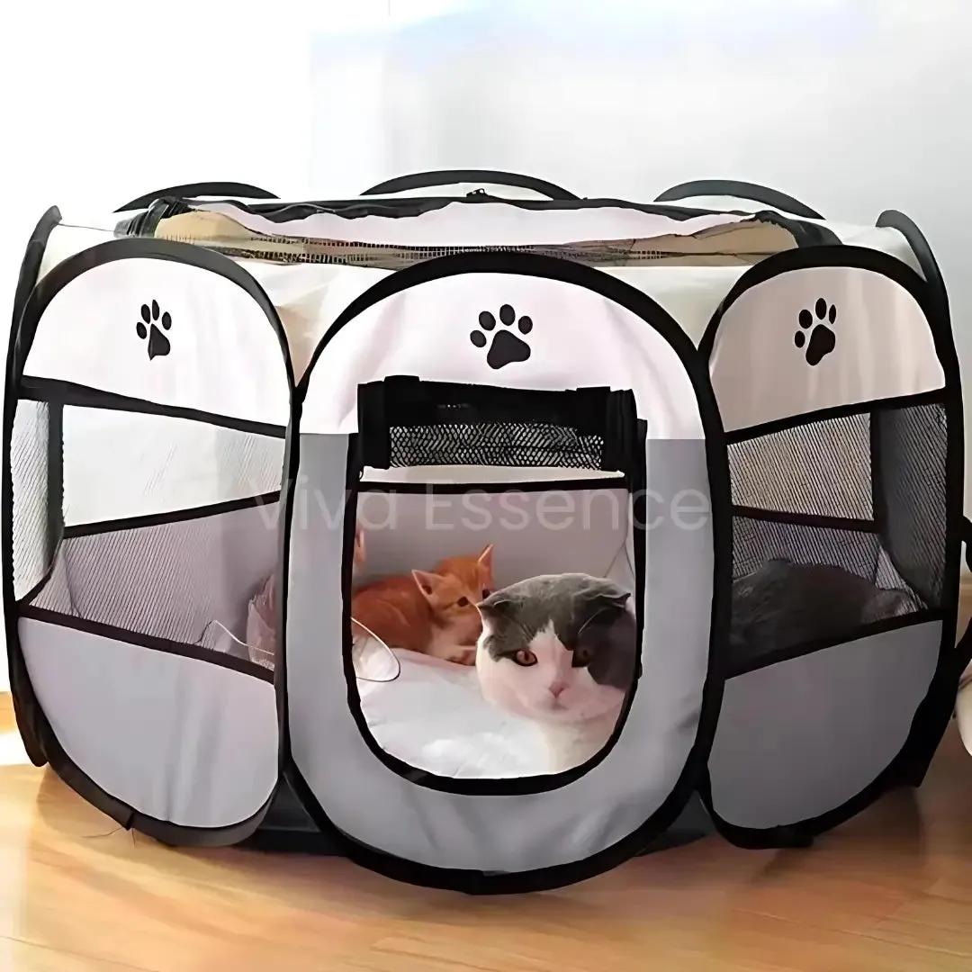 Foldable Pet playground- Indoor/Outdoor Pet Tent & Shelter