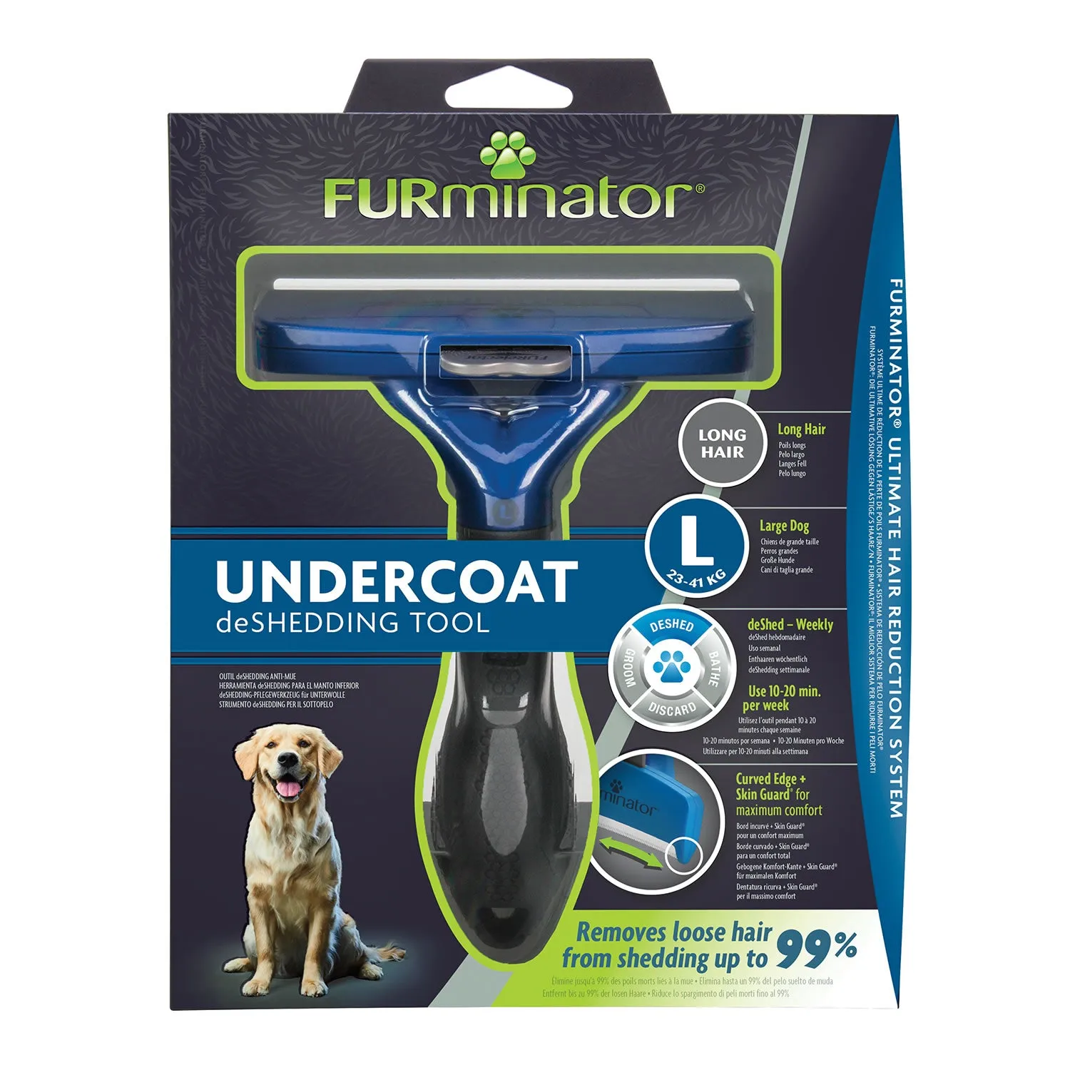 FURminator Undercoat De-shedding Tool