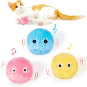 Interactive Plush Ball Toy for Pets