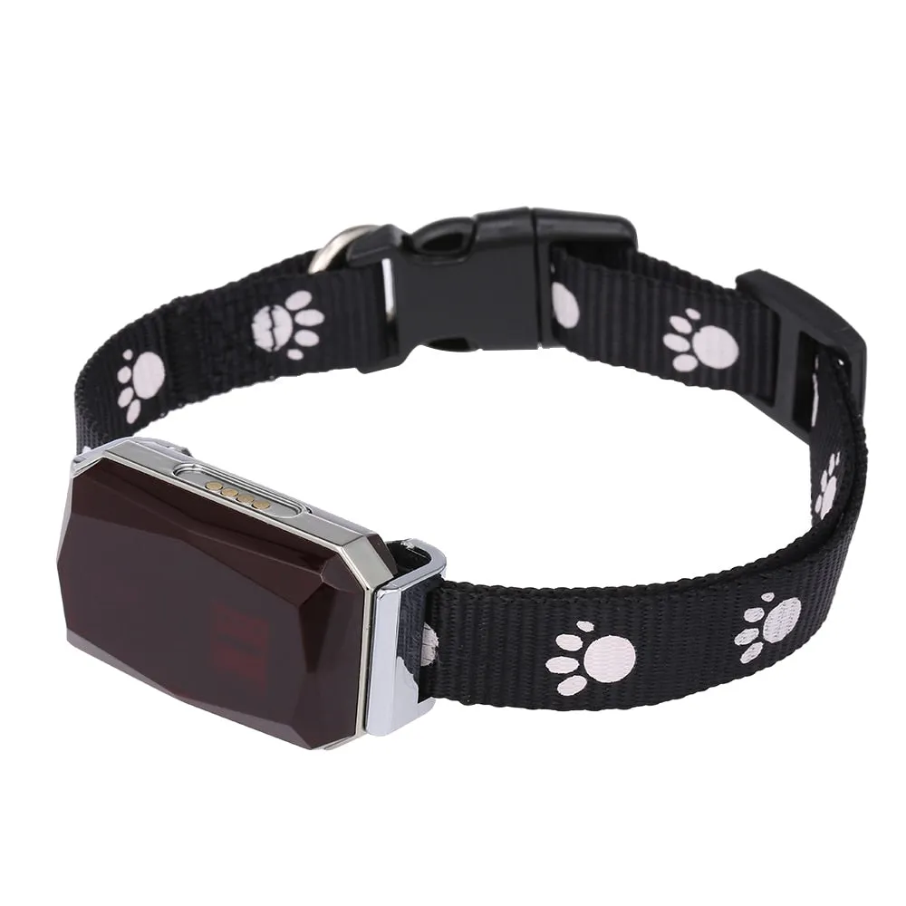 IP67 Waterproof Pet Collar GSM AGPS Wifi LBS Mini Light GPS Tracker for Pets Tracking Locator