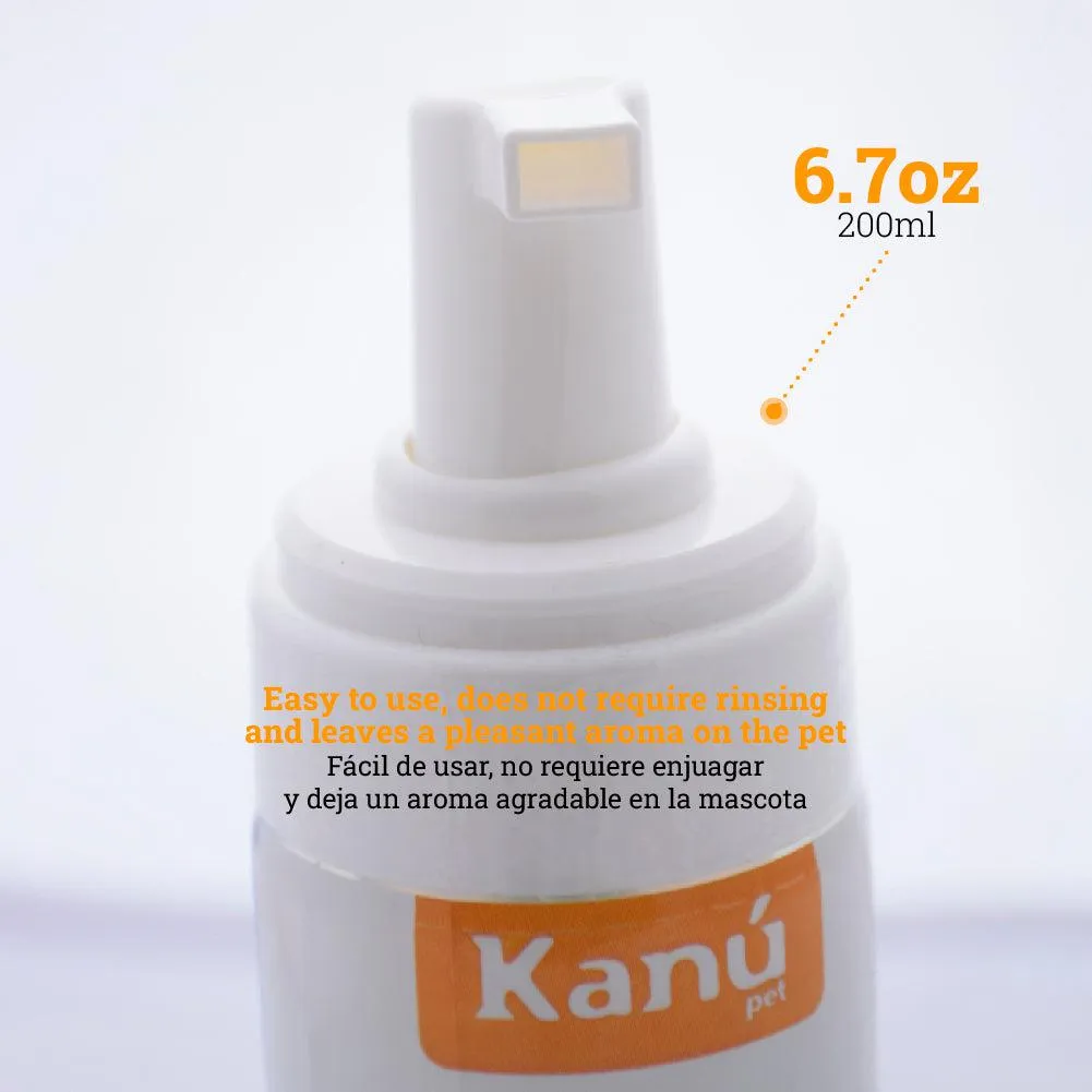 Kanu Pet Cat Everyday Foaming Cat Dry Bath