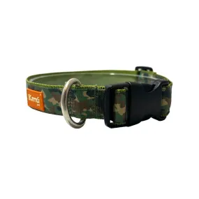 Kanu Pet Olive Green Camo Dog Collar