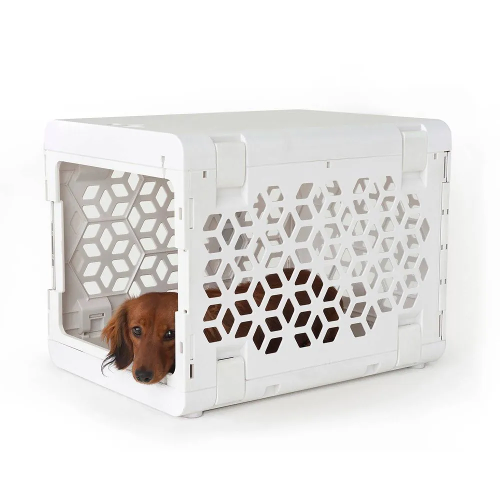 KindTail PAWD Cat and Dog Crate - S - White