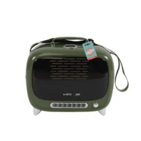 M-Pets Sixties TV Smart Pet Carrier (Green)