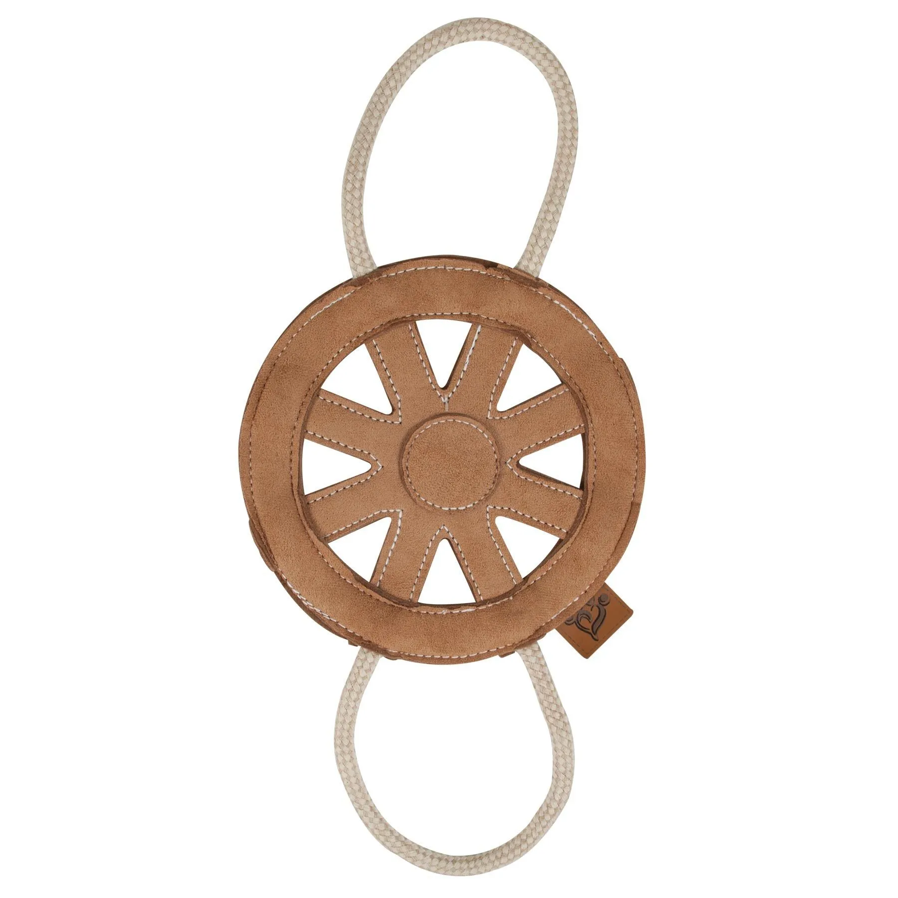 MuttNation Wagon Wheel Rope Tug