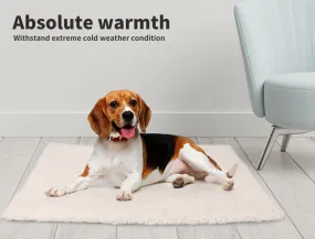 Pet Bed Dog Beds Bedding Heated Pet Bed Soft Mattress Cushion Pillow Mat L