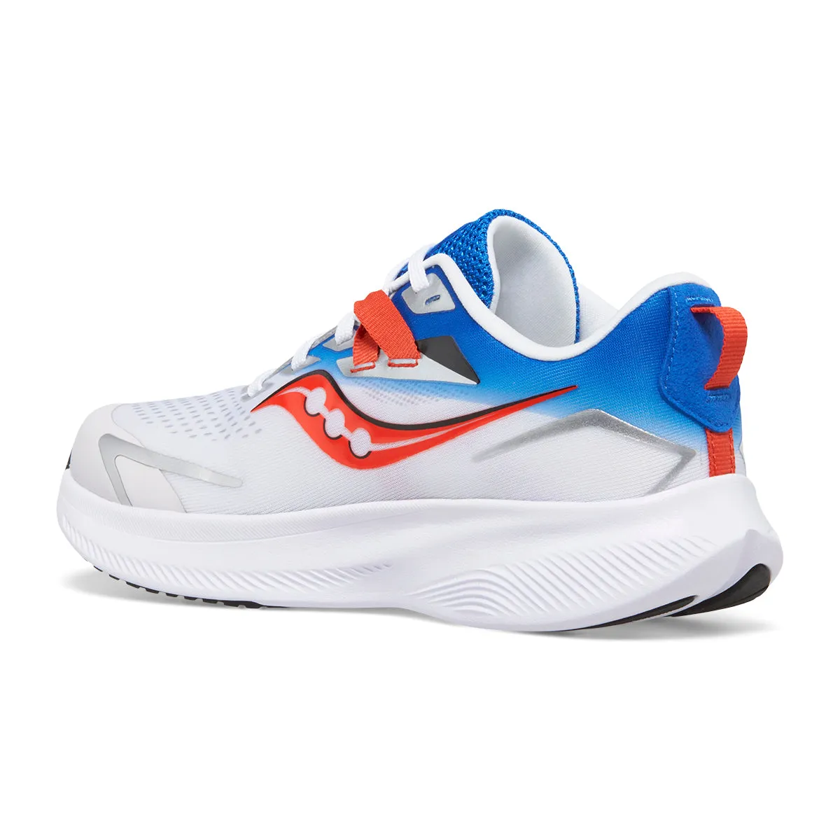 Saucony Ride 15 Junior | Grey/blue/red