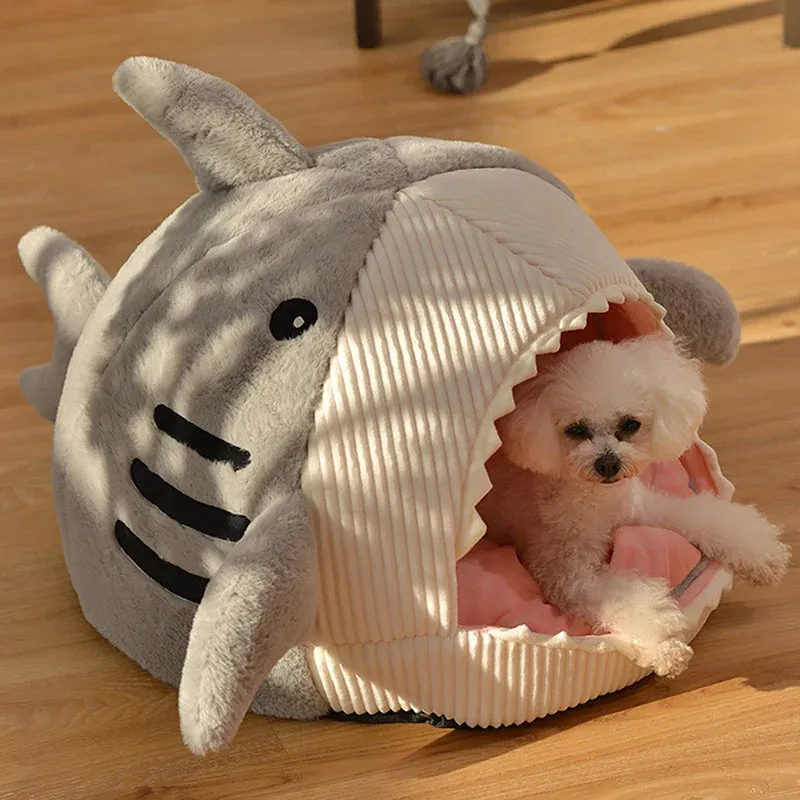 Sleepy Shark Portable Warm Pet House