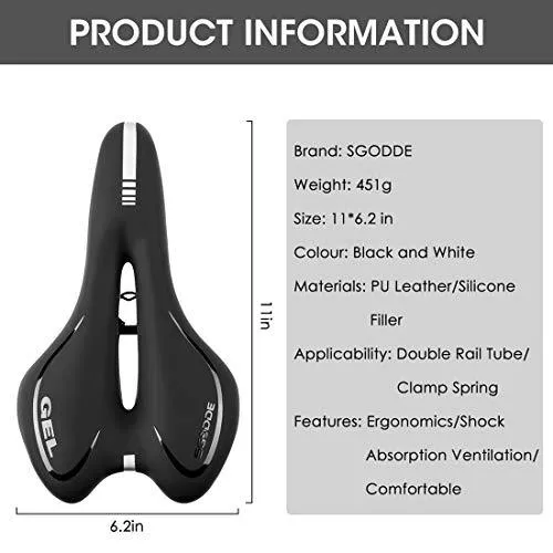 Waterproof Comfortable Bike Saddle