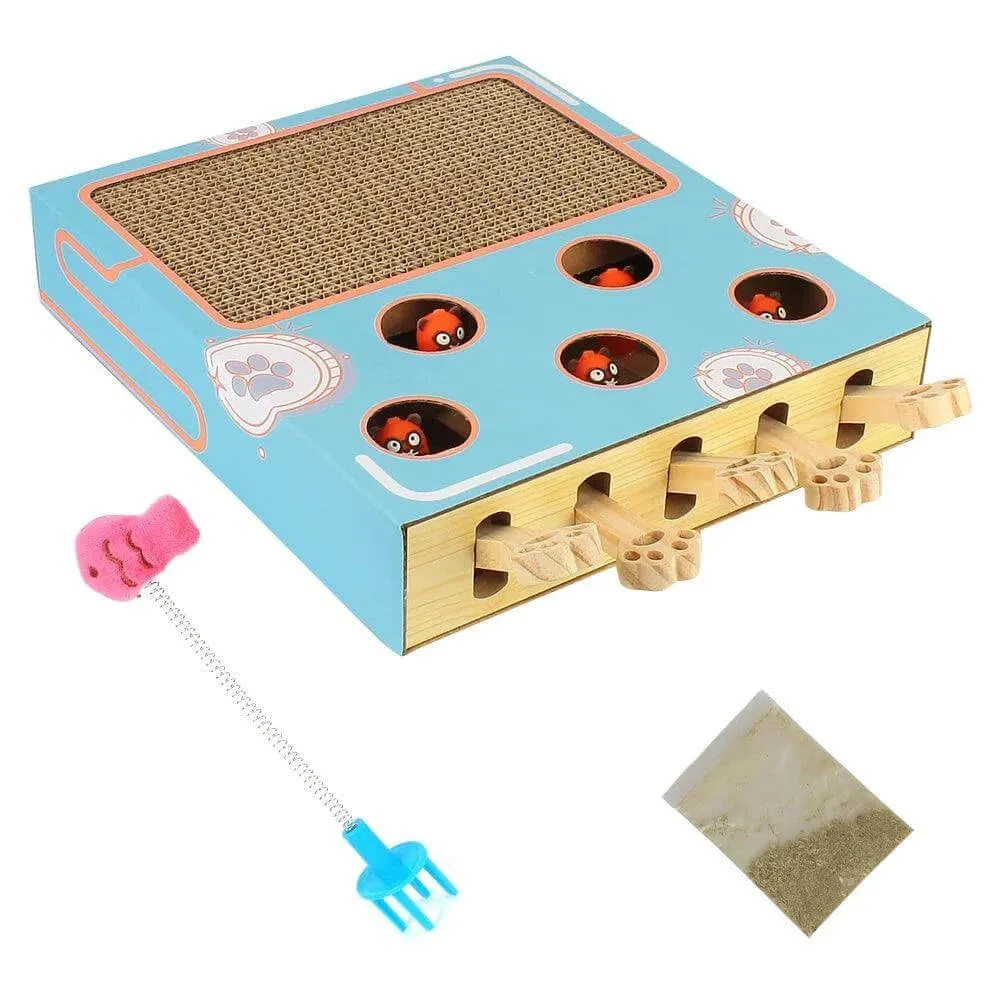 Whack-a-Mole 3-in-1 Cat Game Box