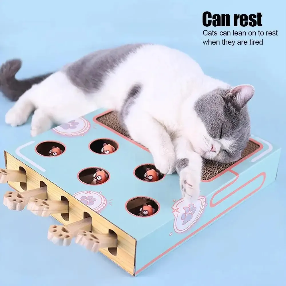 Whack-a-Mole 3-in-1 Cat Game Box