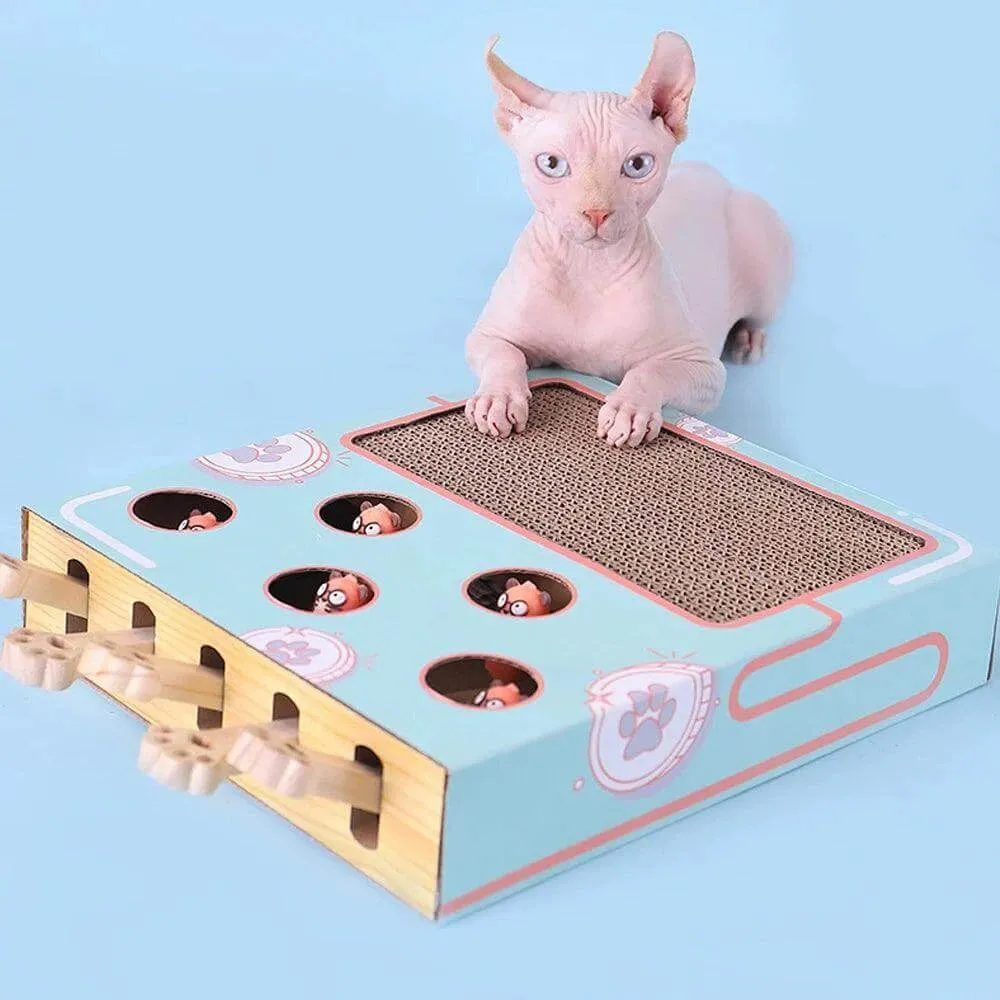 Whack-a-Mole 3-in-1 Cat Game Box