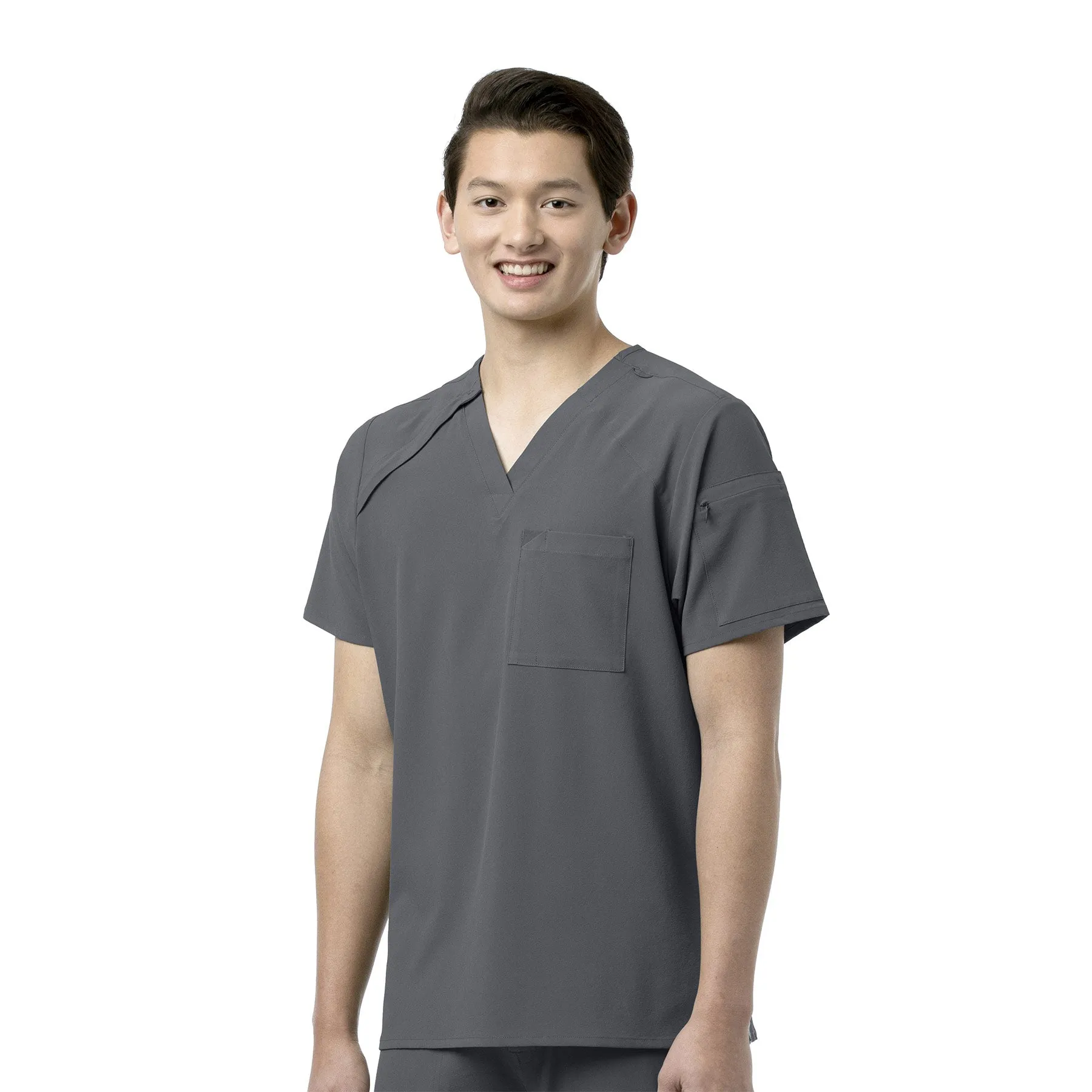 Wink RENEW Men's EZ Zip Scrub Top 6034