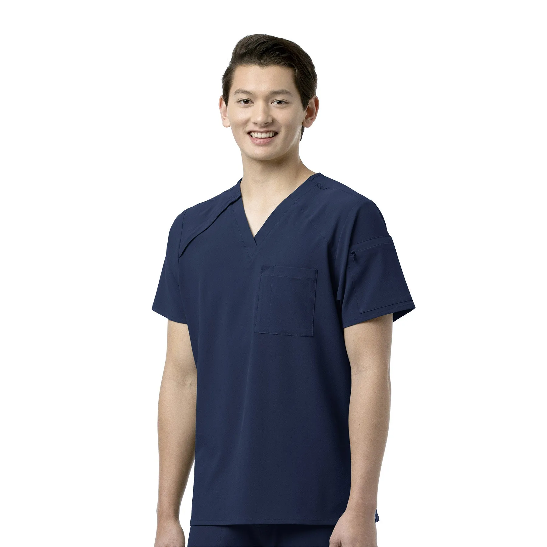 Wink RENEW Men's EZ Zip Scrub Top 6034