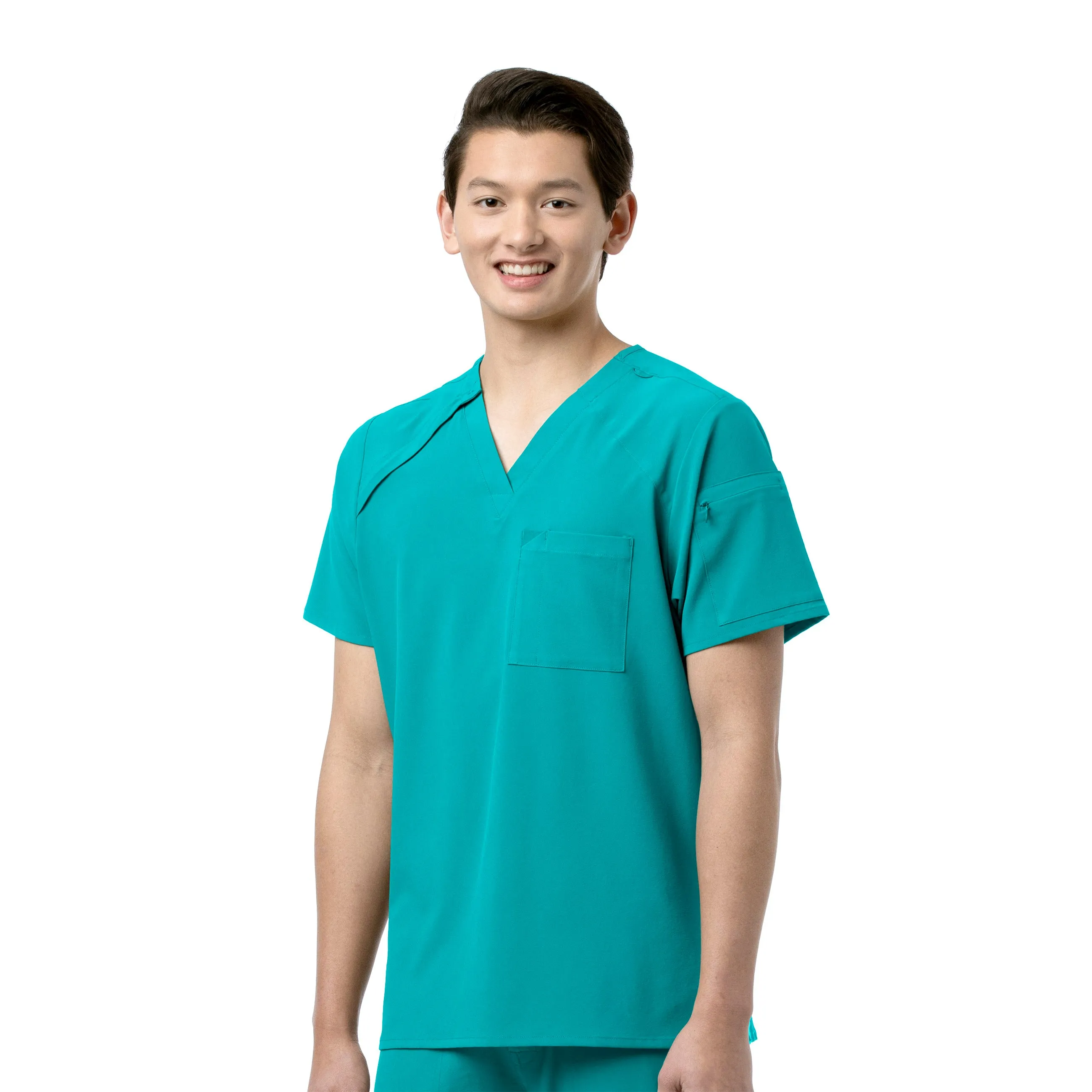 Wink RENEW Men's EZ Zip Scrub Top 6034